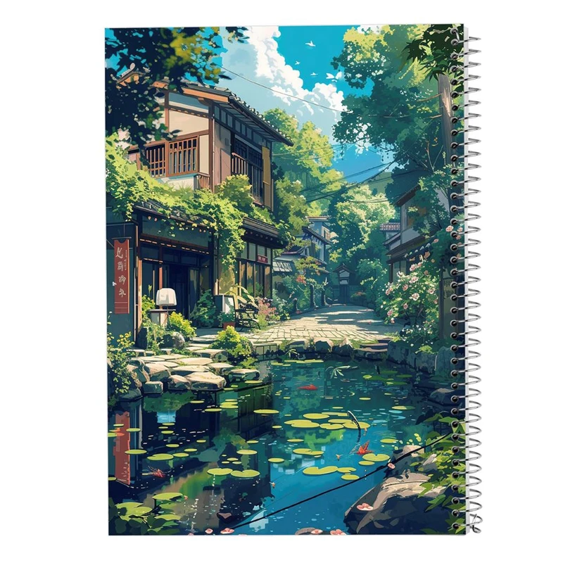 دفتر نقاشی 50 برگ مدوپد مدل طبیعت کد DF15436