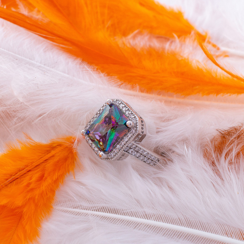 انگشتر نقره زنانه مدل AVN_R117