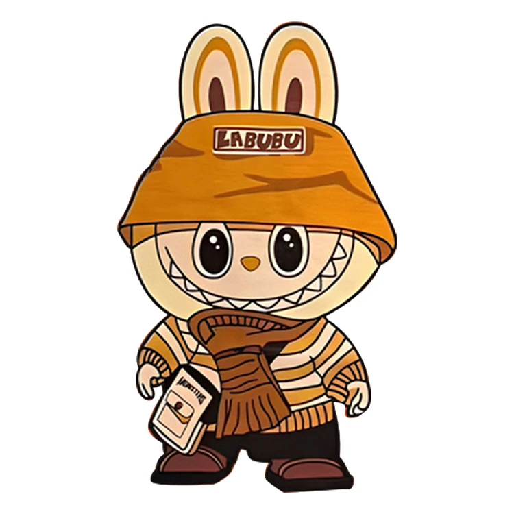 استیکر پارچه و لباس پاد آفرین مدل عروسک لبوبو کد S1165