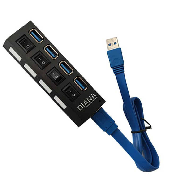 هاب 4 پورت USB3.0 دیانا مدل DHU3