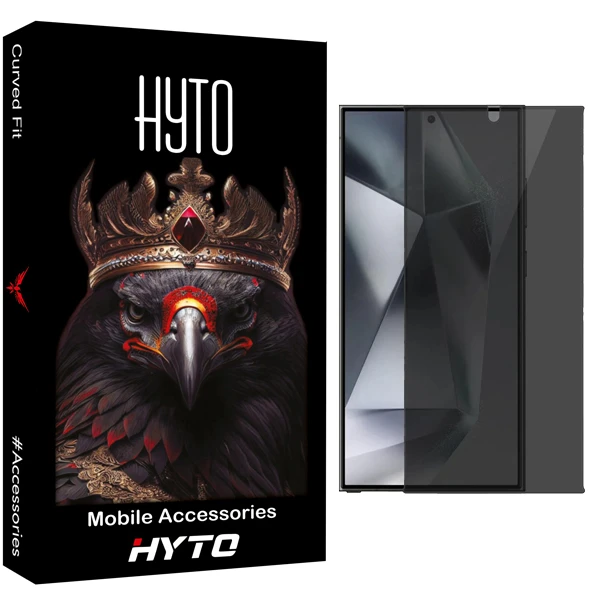 محافظ صفحه نمایش حریم شخصی هیتو مدل Privacy مناسب برای گوشی موبایل سامسونگ galaxy S24 Ultra
