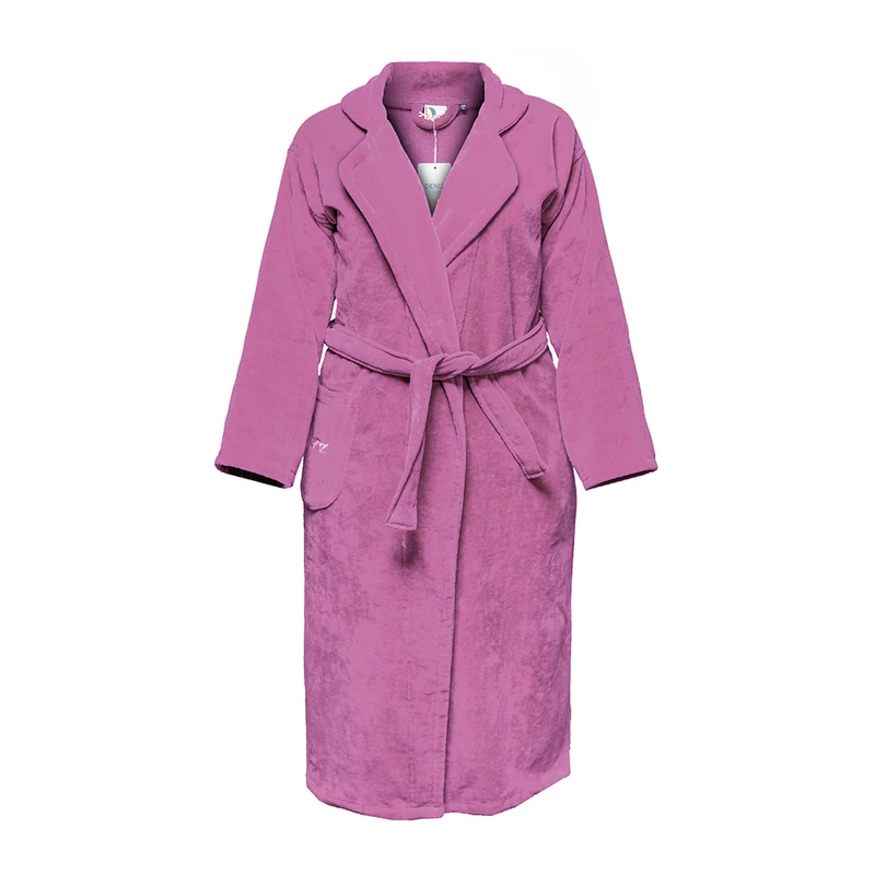 سرویس حوله پالتویی 2 تکه دنیز طرح فیوره سایز 125