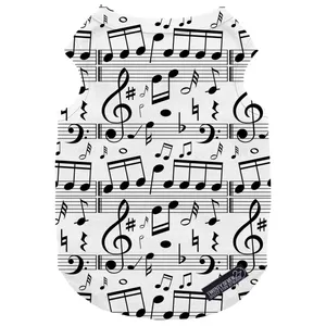 لباس سگ و گربه 27 طرح Music Notes کد MH841 سایز L