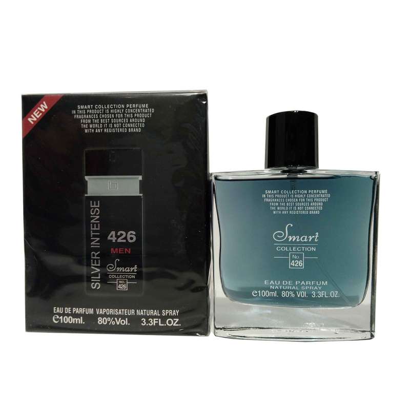 ادو پرفیوم مردانه اسمارت کالکشن مدل Silver Intense 426 حجم 100 میلی لیتر