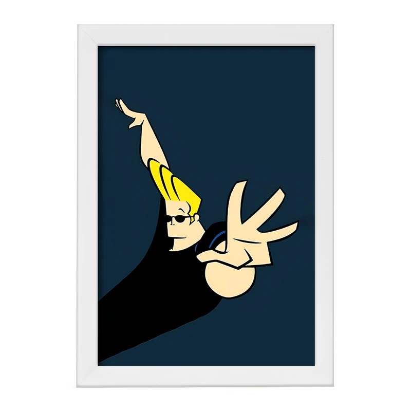 تابلو خندالو مدل جانی براوو (Johnny Bravo) کد F8865