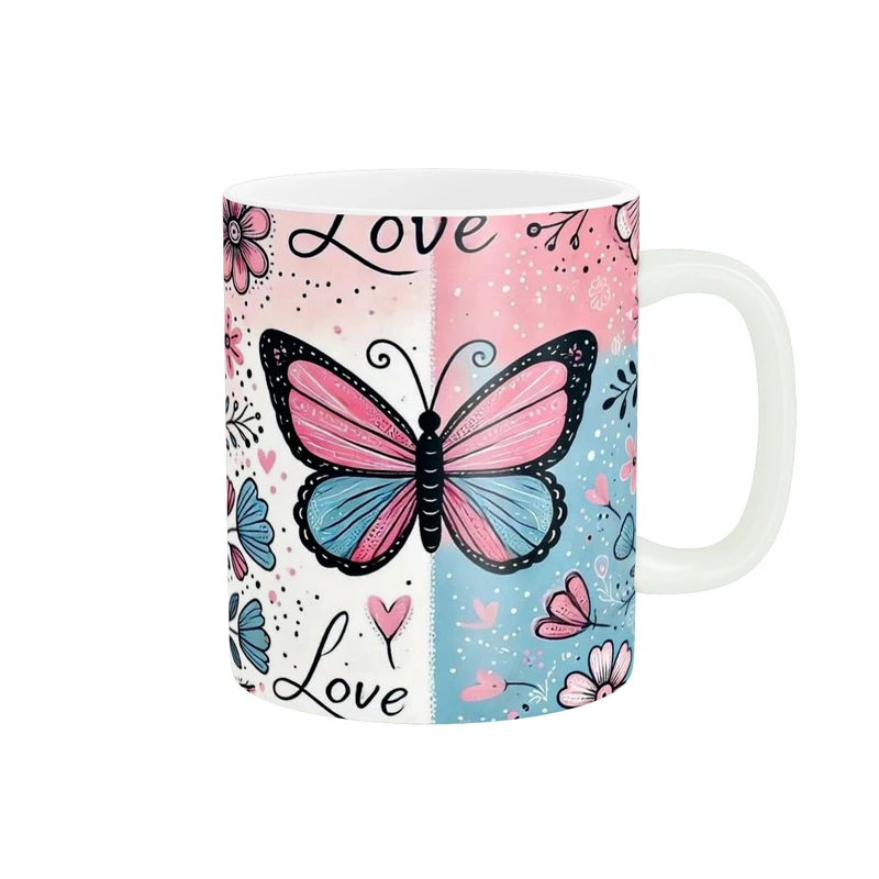 ماگ پاد آفرین طرح پروانه کد 1501