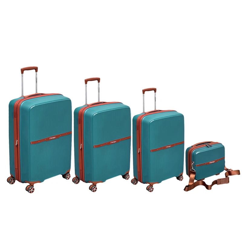 ست 4 عددی چمدان تراولگو مدل TRAVEL GO - TV7575 TRIP TIME SERIES 
