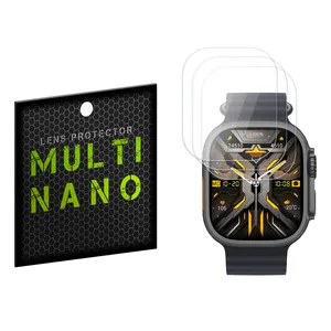 Screen Protector Multinano X-S3N For Smart Watch HK9 Ultra 2 Pack Of 3