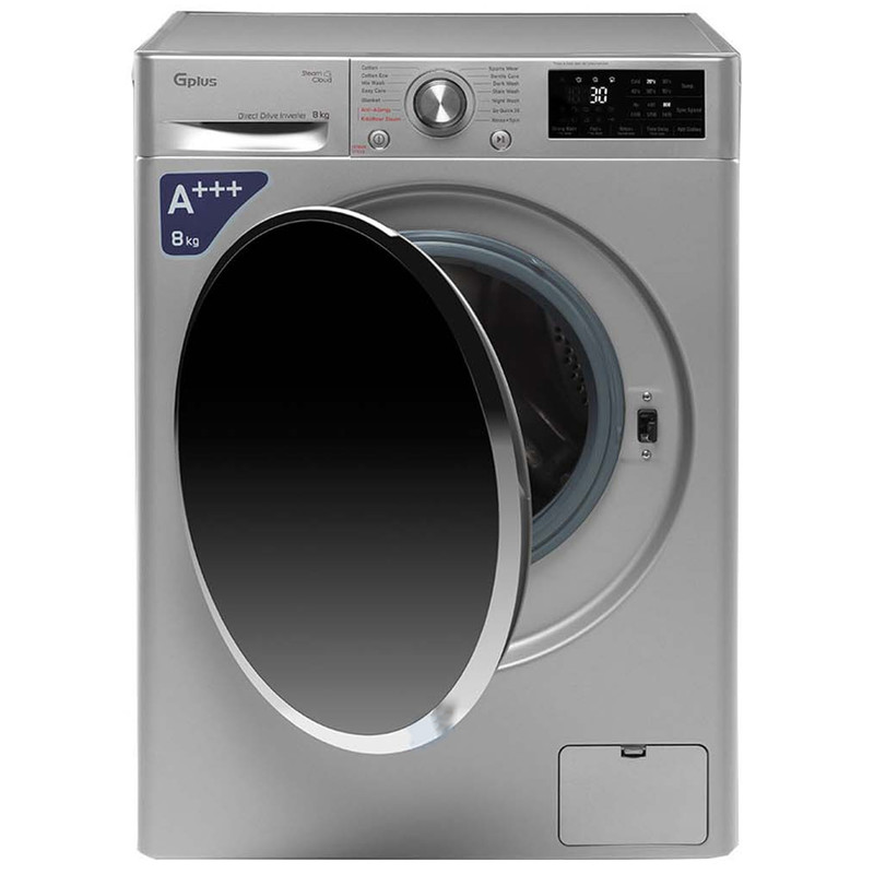 ماشین لباسشویی 8 کیلوگرم اتوماتیک جی پلاس مدل GWM-R87S