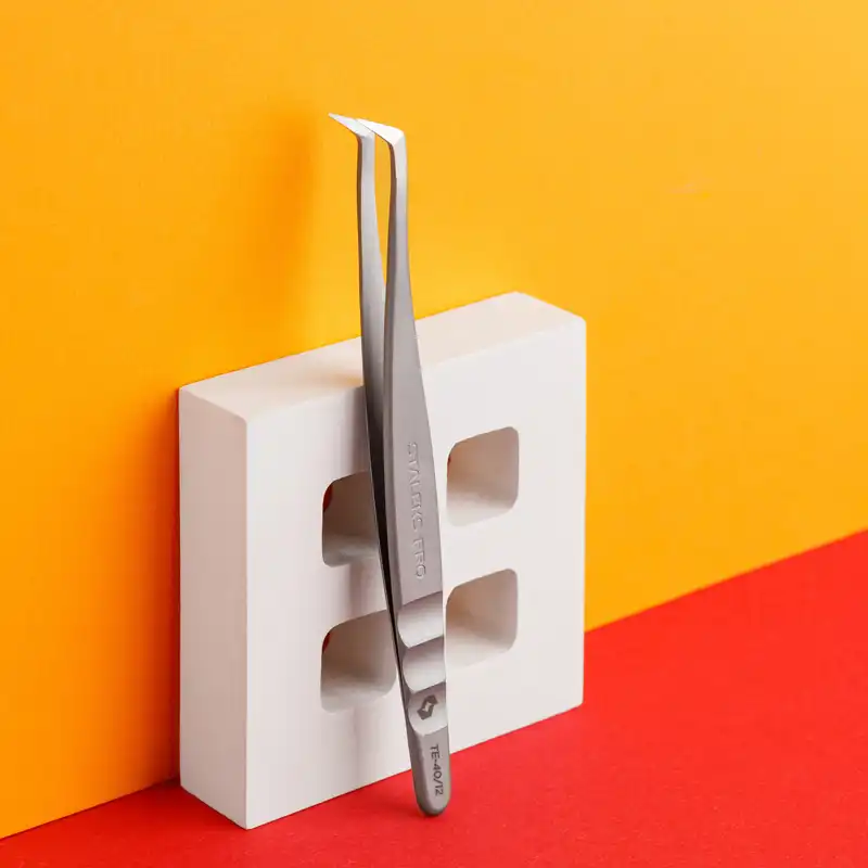 انبر اکستنشن مژه استالکس پرو مدل TE 40.12