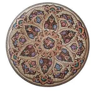 بشقاب میناکاری مسی مدل دیواری کد 116