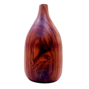 گلدان دکوری مدل دارک وود 14cm