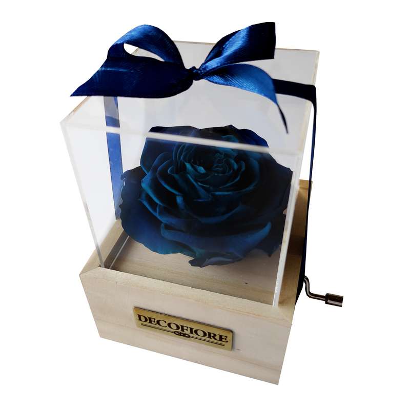 جعبه موزیکال دکوفیوره طرح رز جاودان مدل وودی لاو هندلی جعبه موزیکال دکوفیوره طرح رز جاودان مدل وودی لاو هندلی
