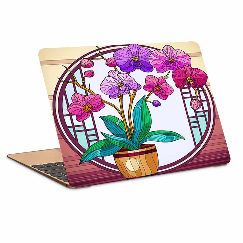 استیکر لپ تاپ مدل نقاشی فانتزی  کد P-1426 مناسب برای لپ تاپ 15 تا 17 اینچ