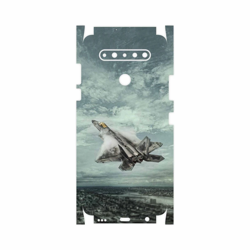 برچسب پوششی ماهوت مدل F-22-Raptor-FullSkin مناسب برای گوشی موبایل ال جی K51s