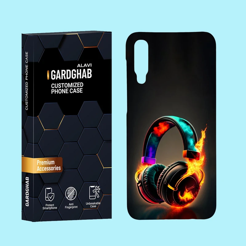 کاور گارد قاب علوی مدل ساز و موزیک مناسب برای گوشی موبایل سامسونگ Galaxy A50 / A50s / A30s