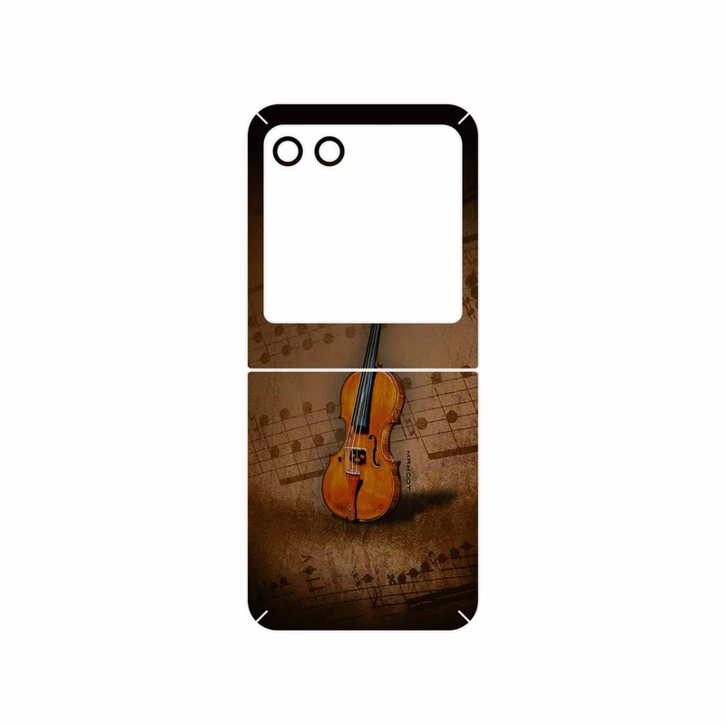 برچسب پوششی ماهوت مدل Violin_Instrument مناسب برای گوشی موبایل موتورولا Razr 40 Ultra