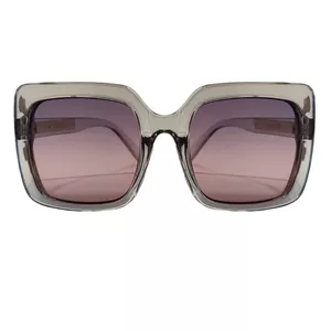 عینک آفتابی زنانه مدل مربعی کائوچو شاین دار کد 0140 UV400