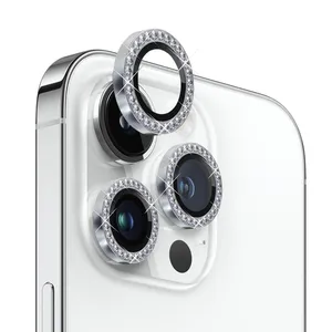 BodyGuard Ring Diamond Camera Lens Protector For Apple iPhone 15 Pro / 15 Pro Max