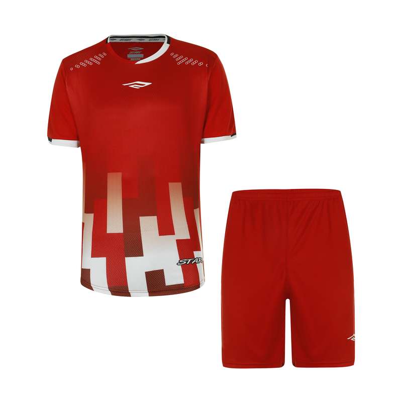 ست تی شرت و شلوارک ورزشی مردانه استارت مدل F0102R