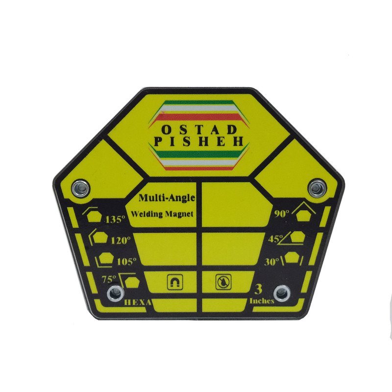 گونیا جوشکاری استادپیشه مدل HEXA-3inch گونیا جوشکاری استادپیشه مدل HEXA-3inch