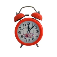  ساعت رومیزی مدل شماطه دار گلدار کد M01