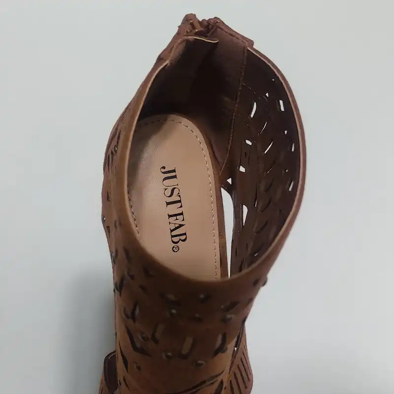 صندل زنانه جاست فاب مدل نگین دار