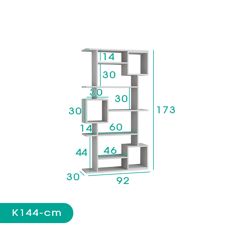 کتابخانه اسمردیس مدل K144 - MDF