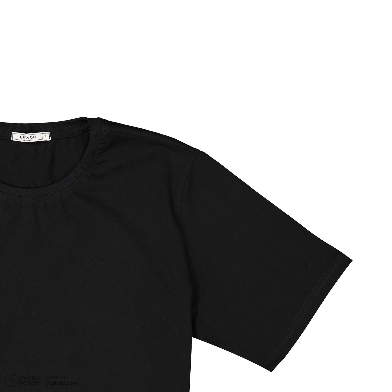 تی شرت آستین کوتاه مردانه ایزی دو مدل 2181299-99 -  - 5