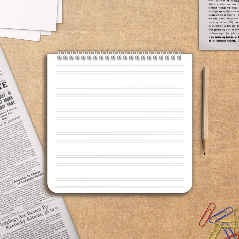 دفتر زبان 60 برگ مدل A112