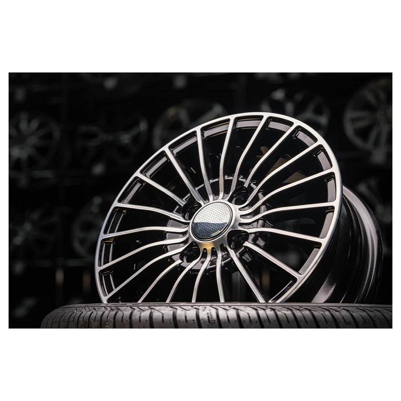 فرش پارچه‌ای مدل فرشینه طرح رینگ ماشین اسپرت کد AR3060303