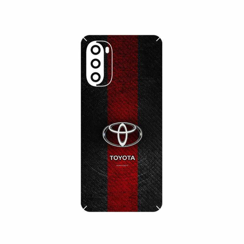 برچسب پوششی ماهوت مدل TOYOTA_Logo مناسب برای گوشی موبایل موتورولا Moto G52