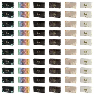 دستمال کاغذی 100 برگ دولایه راشین مدل 3229 بسته 60 عددی