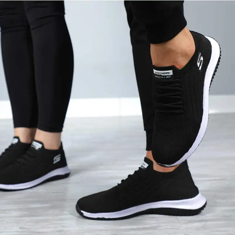 کفش راحتی مدل اسکای جورابی رنگ مشکی