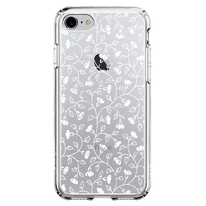 کاور مگافون طرح گل مدل C42-W مناسب برای گوشی موبایل اپل Iphone 8