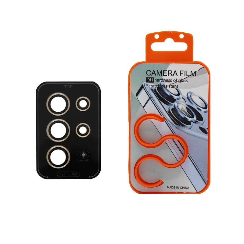 محافظ لنز دوربین مدل Camera film مناسب برای گوشی موبایل سامسونگ Galaxy s24 Ultra