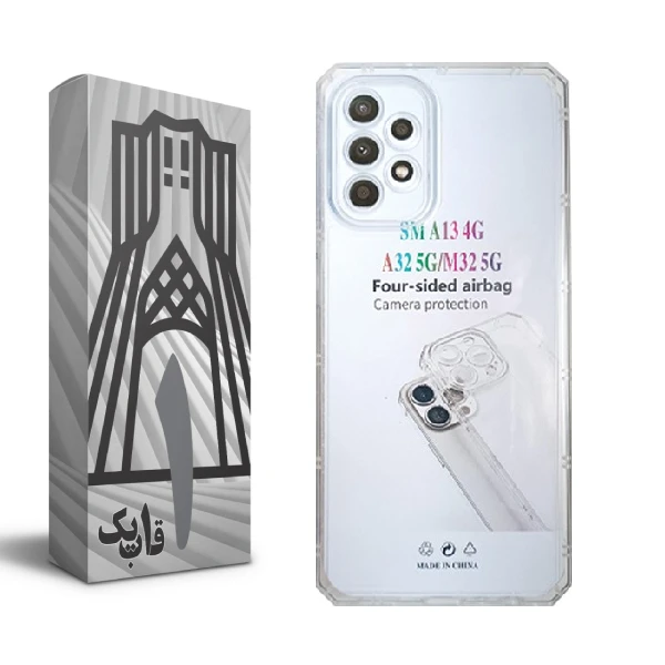 کاور قاب یک مدل ژله ای UltraClear مناسب برای گوشی موبایل سامسونگ Galaxy A13 4G \ Galaxy A32 5g \ Galaxy M32 5g