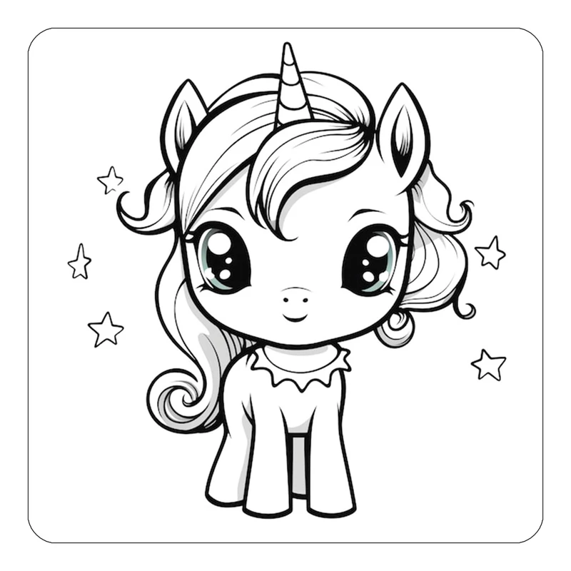 مگنت کاکتی طرح اسب تک شاخ و یونیکورن مدل mp29784