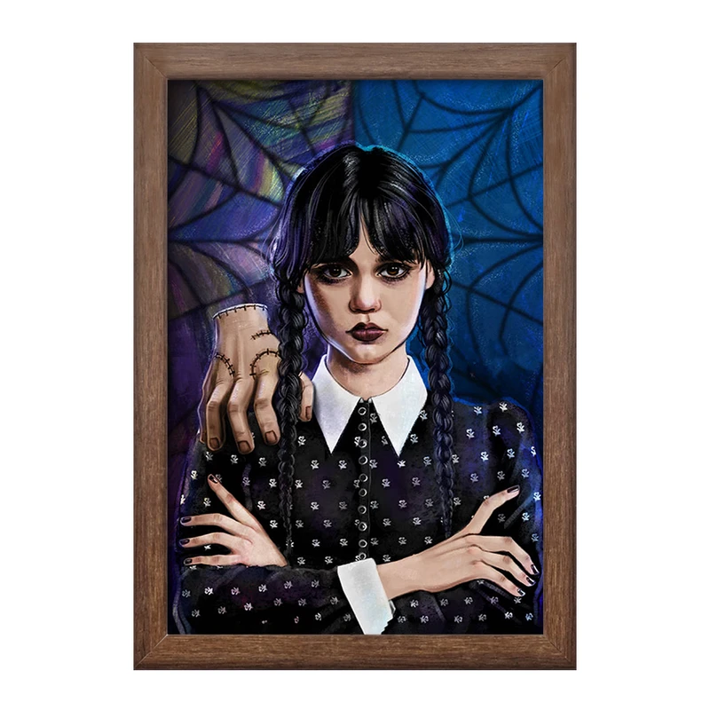 تابلو خندالو طرح ونزدی (Wednesday) کد F2462