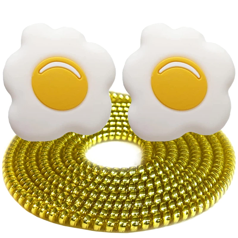 محافظ کابل شارژ و هندزفری رینیکا مدل Egg KK 03 مجموعه 3 عددی