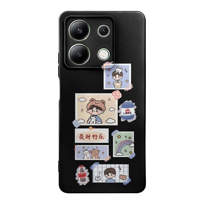 کاور قاب گارد طرح قاب عکس کد t12205 مناسب برای گوشی موبایل شیائومی Redmi Note 13 4G