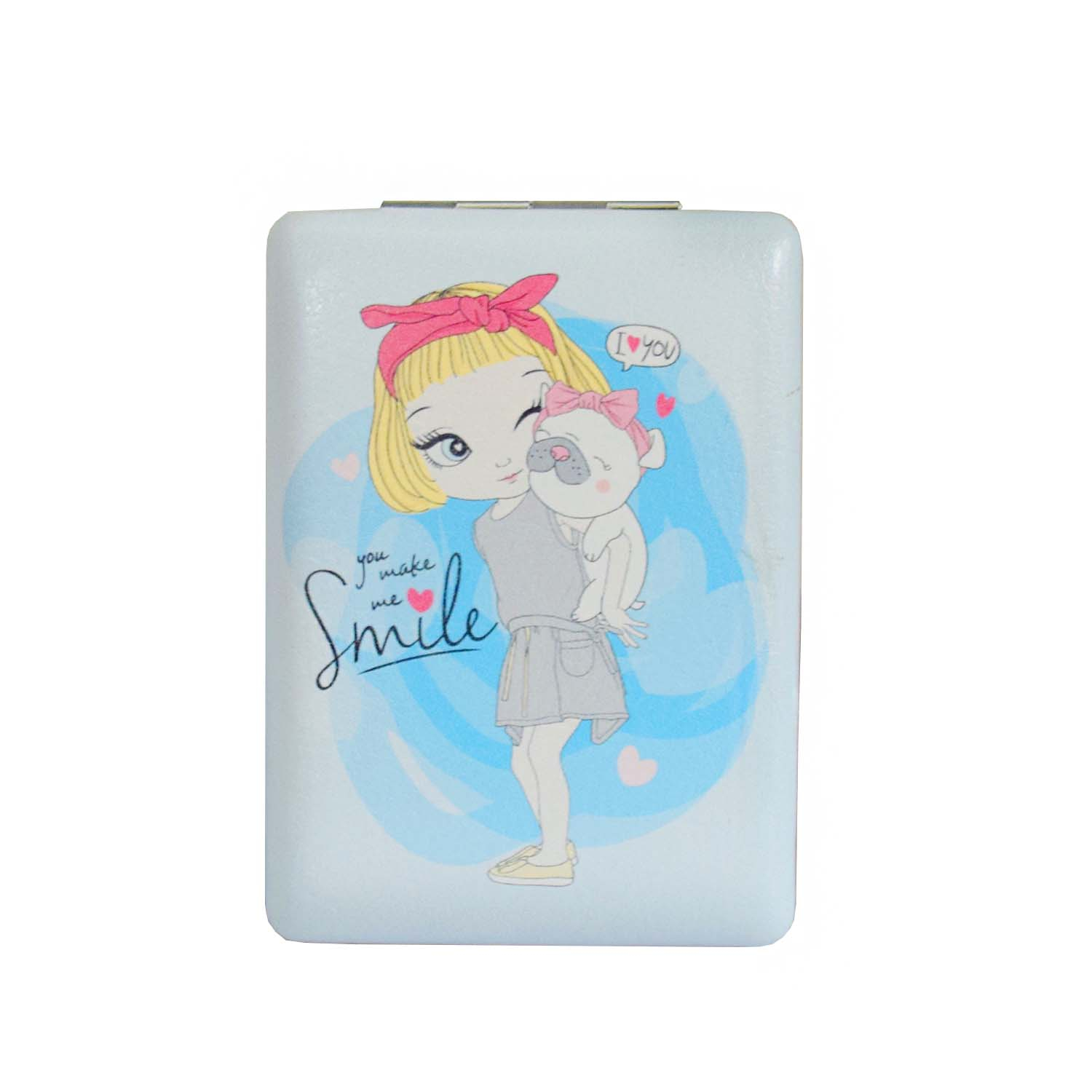 آینه جیبی مدل دختر