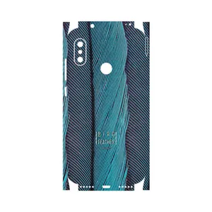 MAHOOT Turquoise feathers-FullSkin Cover Sticker for Xiaomi Redmi Note 6 Pro