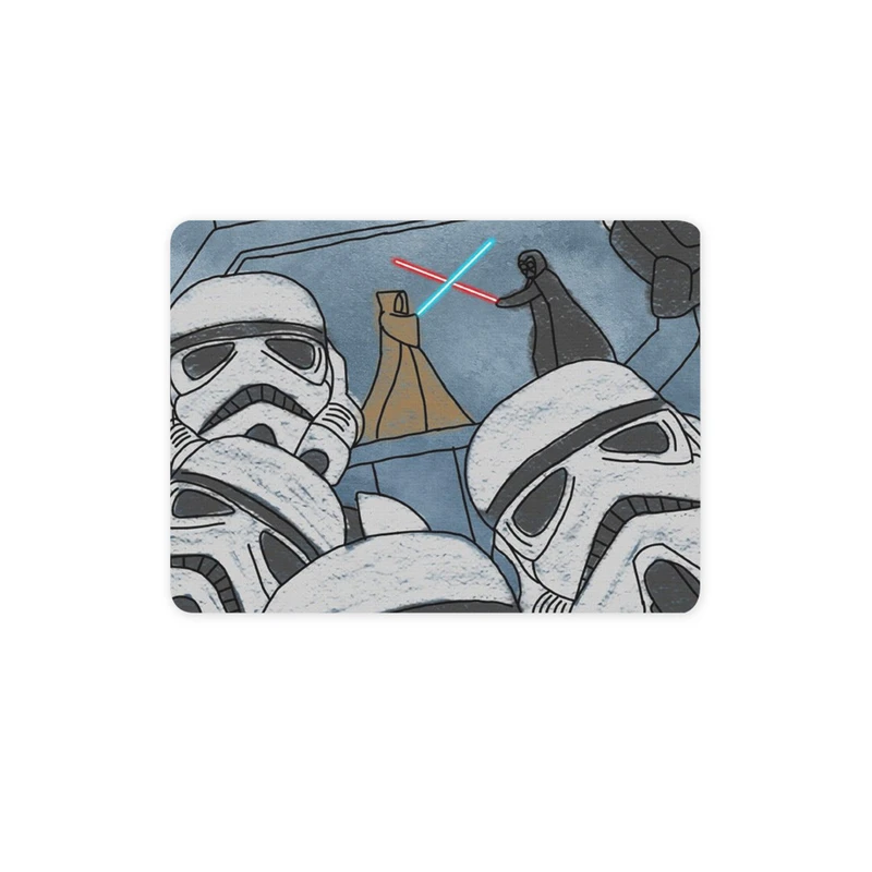 ماوس پد ترمه طراحان ایده مدل فیلم جنگ ستارگان، star wars کد strm0980