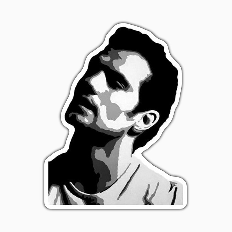 استیکر لپ تاپ و موبایل بووم طرح بازیگر معروف مدل Henry Cavill کد FR114