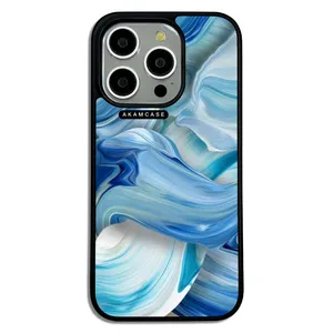AKAM AMC-WA15PRO-MARBLE-19 Cover For Apple iPhone 15 Pro