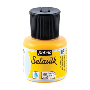 رنگ پارچه پ ب او مدل ستاسیلک کد 02 حجم 45 میلی لیتر