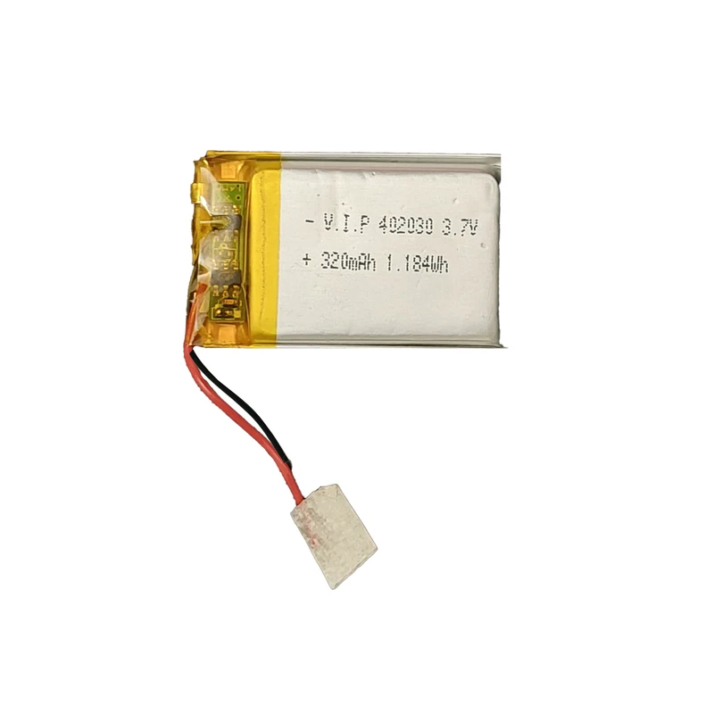 باتری لیتیومی قابل شارژ مدل 402030 ظرفیت 320 میلی‌آمپرساعت