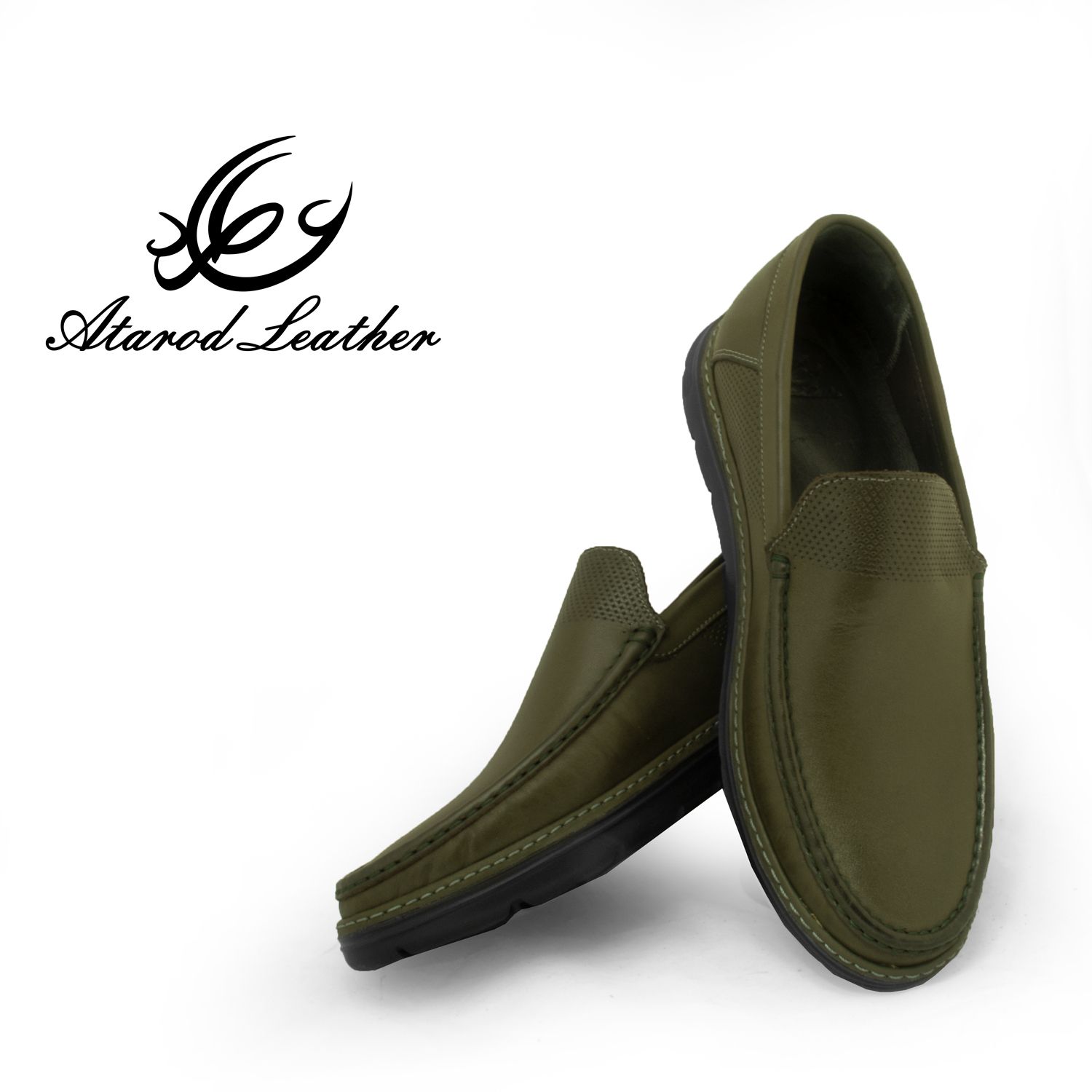 کفش کالج مردانه چرم عطارد مدل چرم طبیعی کد SH286 -  - 7