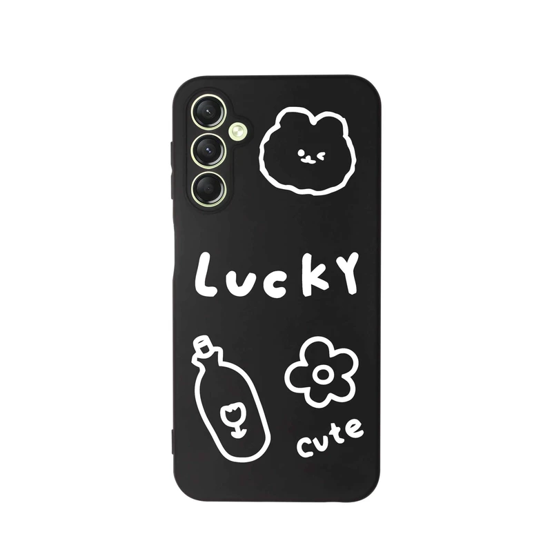 کاور قاب گارد طرح خرس مینیمال کد t7900 مناسب برای گوشی موبایل سامسونگ Galaxy S23 FE